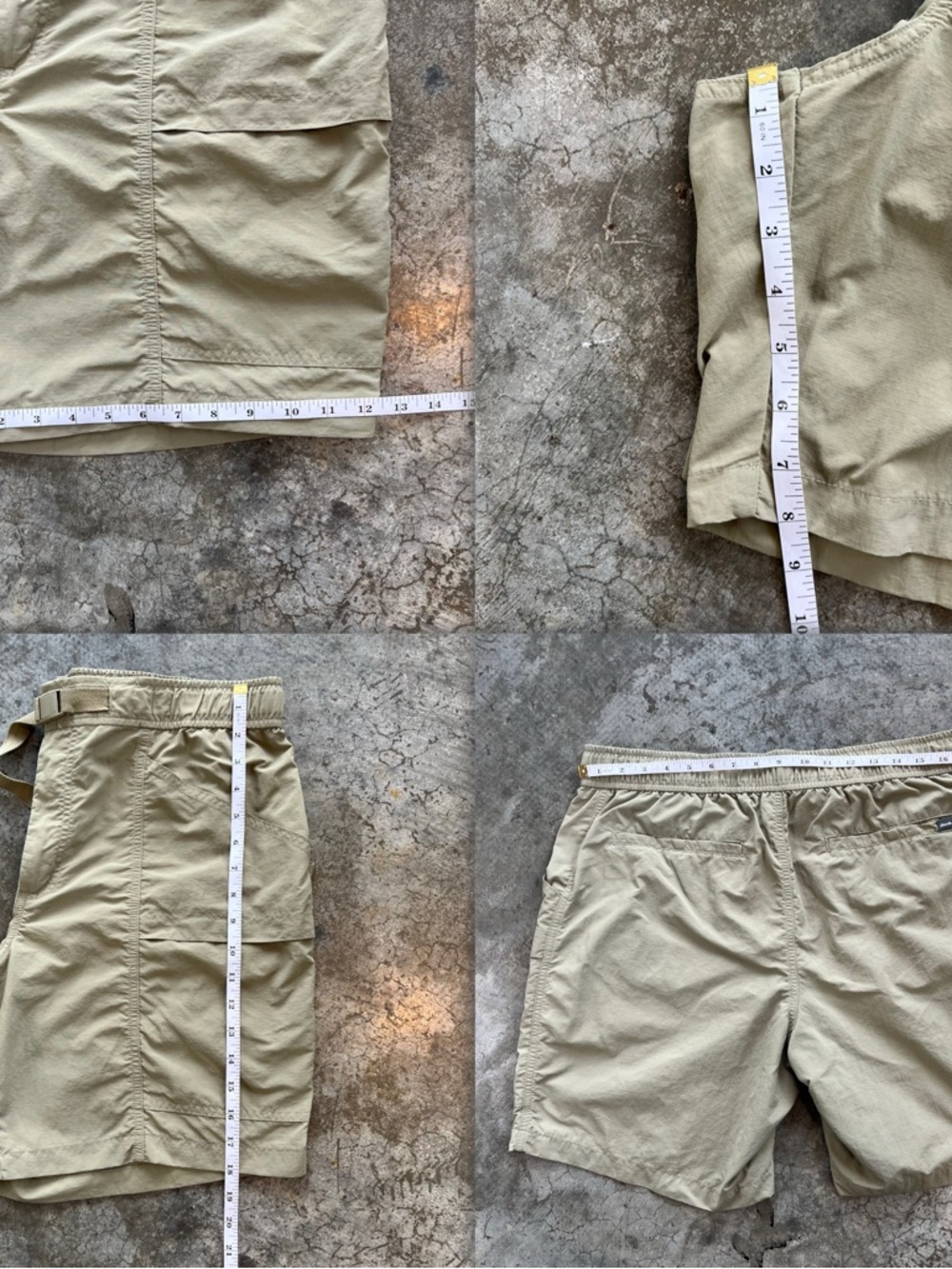 Eddie Bauer Lightweight Elastic Waist Tan Hybrid Shorts - Picture 14 of 14